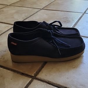 Women's Clarks Shoes Navy size 9